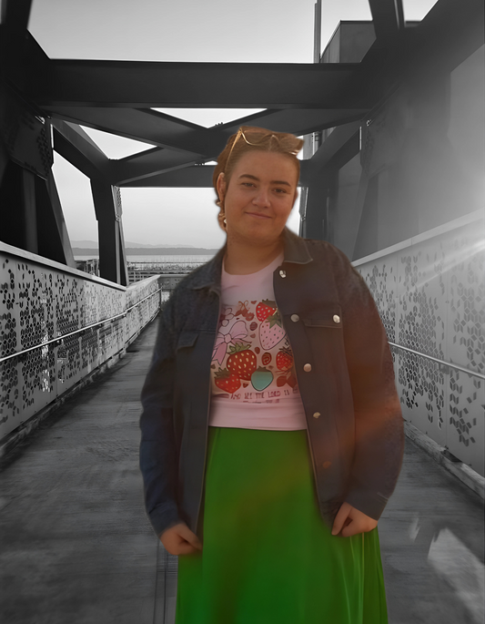 Taste and See that the Lord is Good,  Berry happy T-shirt.